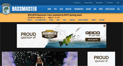 Desktop Screenshot of bassmaster.com